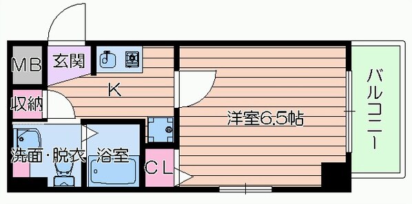 エスリード京橋Ⅲ番館の物件間取画像